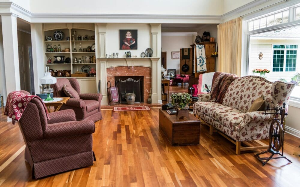 antique belongings inside home